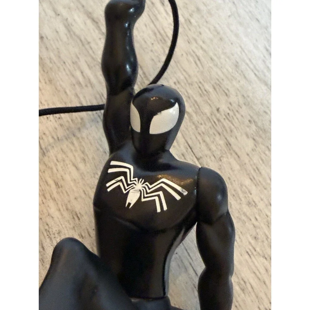 Spectacular Spiderman Venom Keychain Clip 2009 McDonald's Toy‎ Marvel Happy Meal